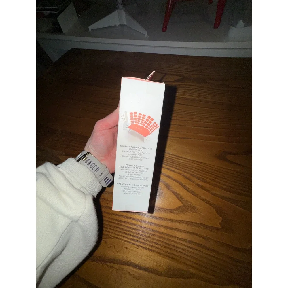 Dashing Diva Glaze‎ LED Semi-Cured Gel Mani Pedi Kit Vitamin Orange Coral